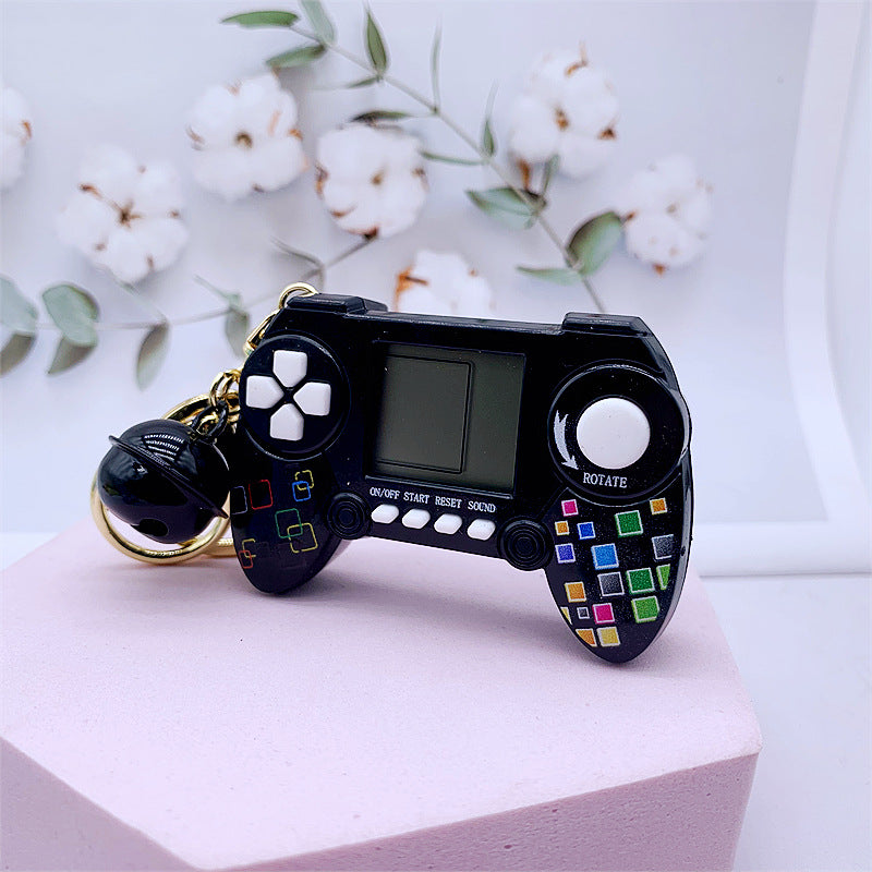 Wholesale ABS Tetris Handheld Mini Game Console Keychain